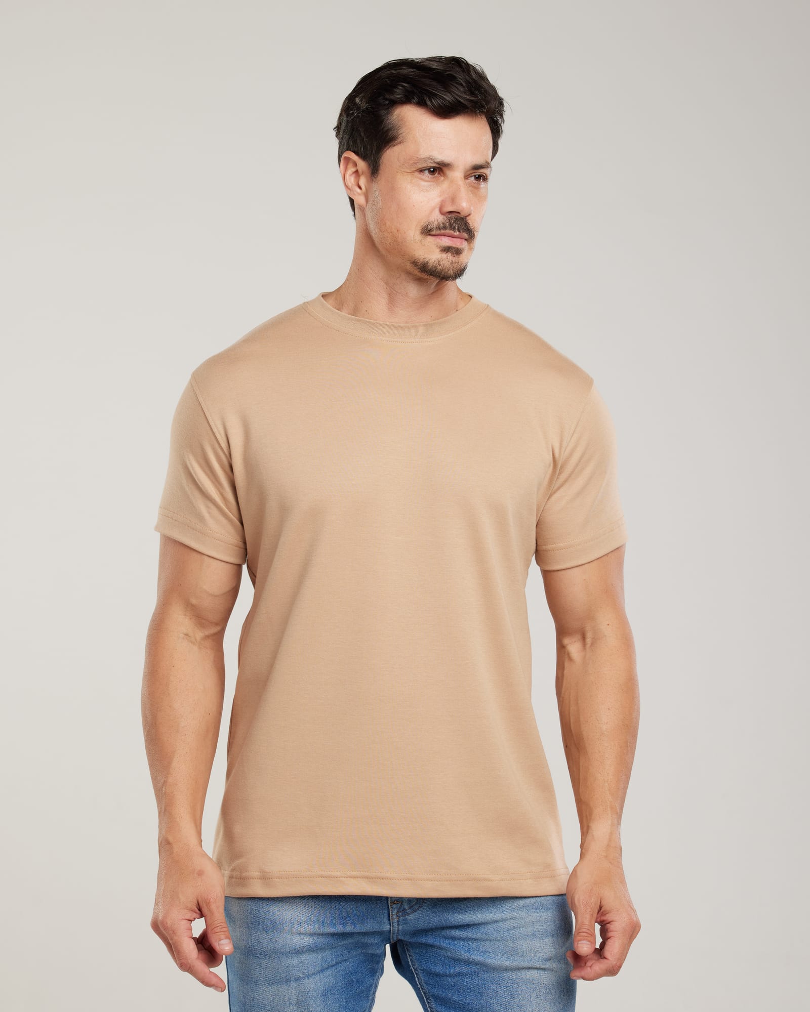 Camiseta Algodão Egípcio Regular Fit — Lunfe Têxtil — foto 8