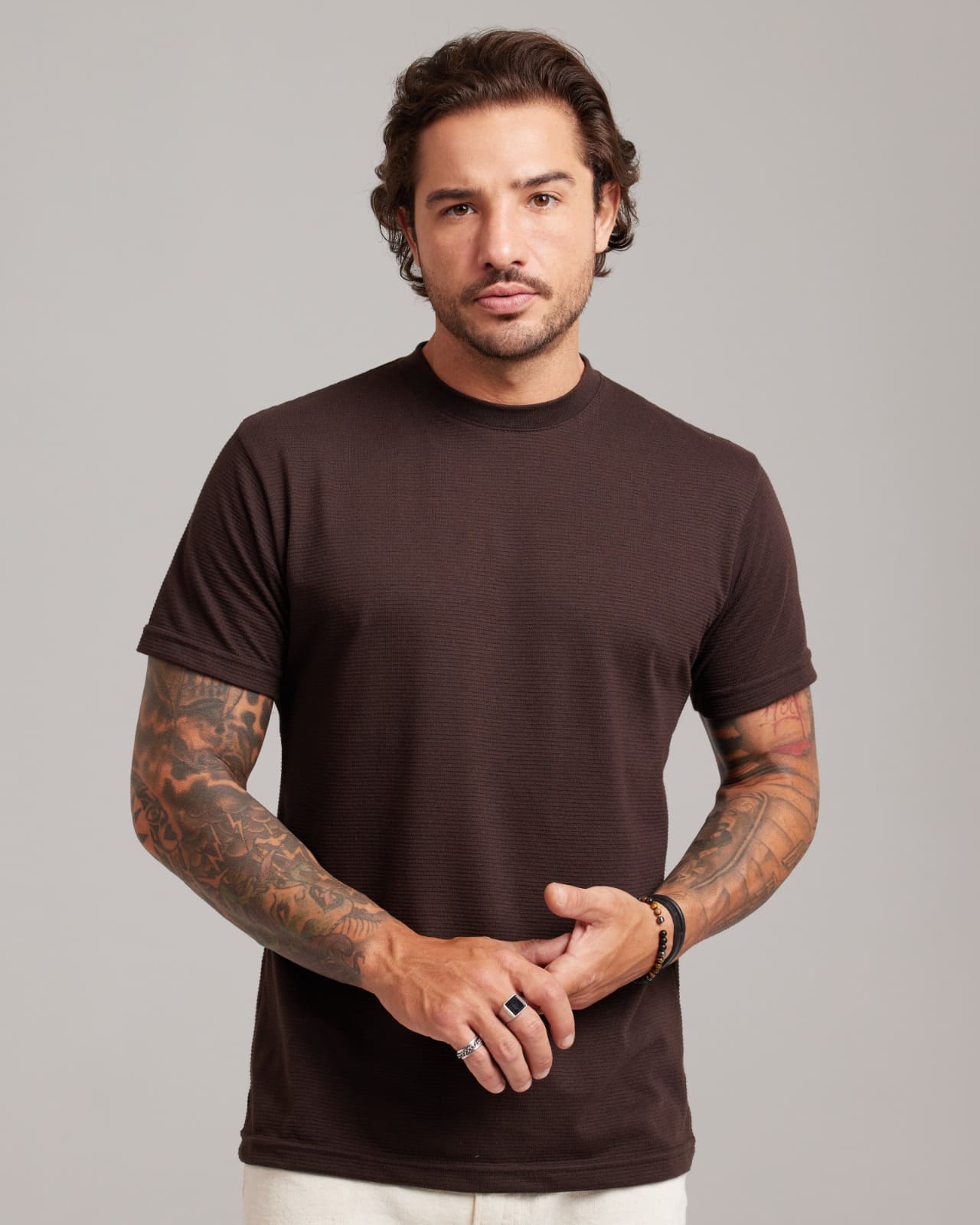 Camiseta Ripple Texture — Lunfe Têxtil — foto 6