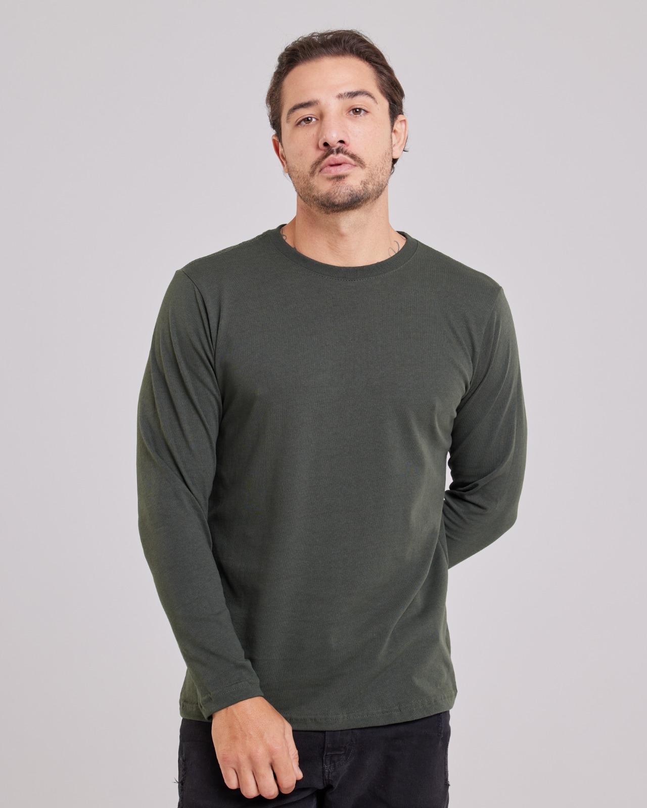 Blusa Manga Longa Básica — Lunfe Têxtil — foto 8