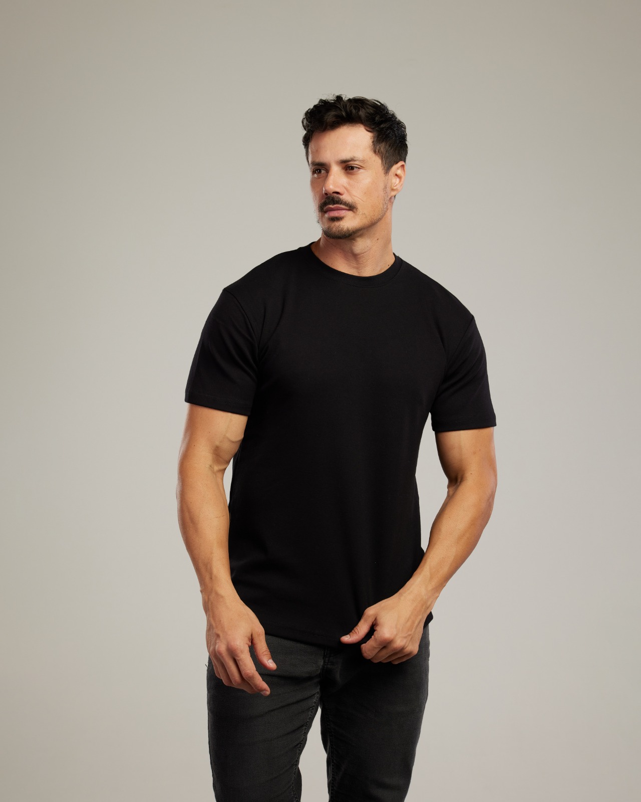 Camiseta Viscose Vortex — Lunfe Têxtil