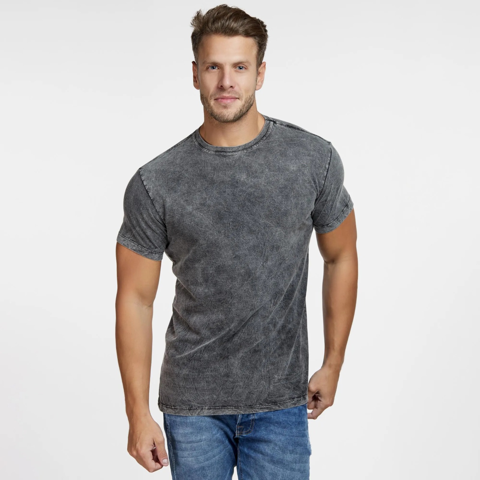 Camiseta Marmorizada Tradicional Regular