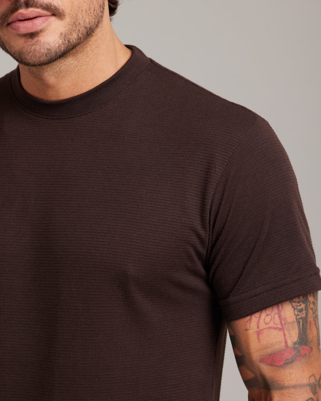 Camiseta Ripple Texture — Lunfe Têxtil — foto 5