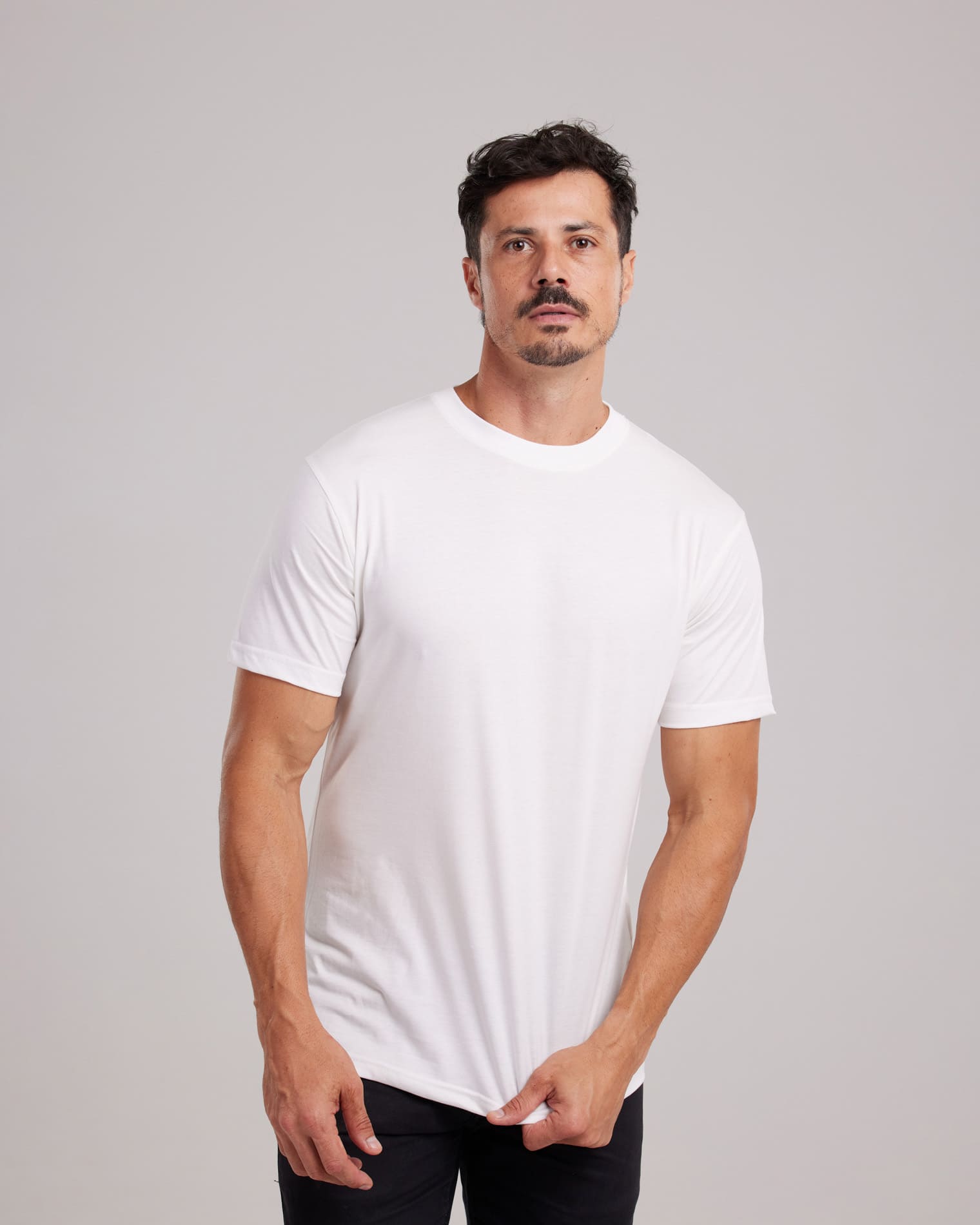 Camiseta Chinese Cotton Off White — Lunfe Têxtil — foto 5