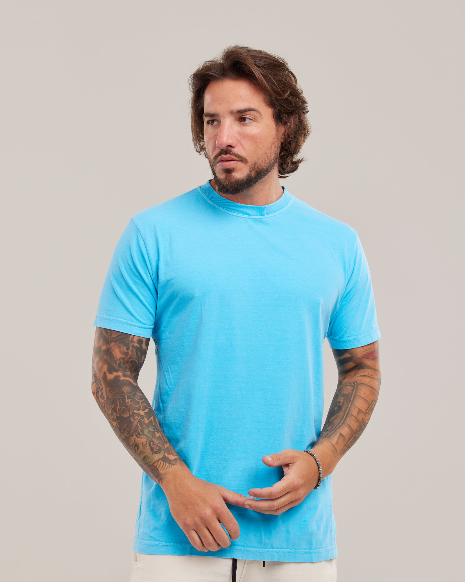 Camiseta Estonada Neon — Lunfe Têxtil — foto 4