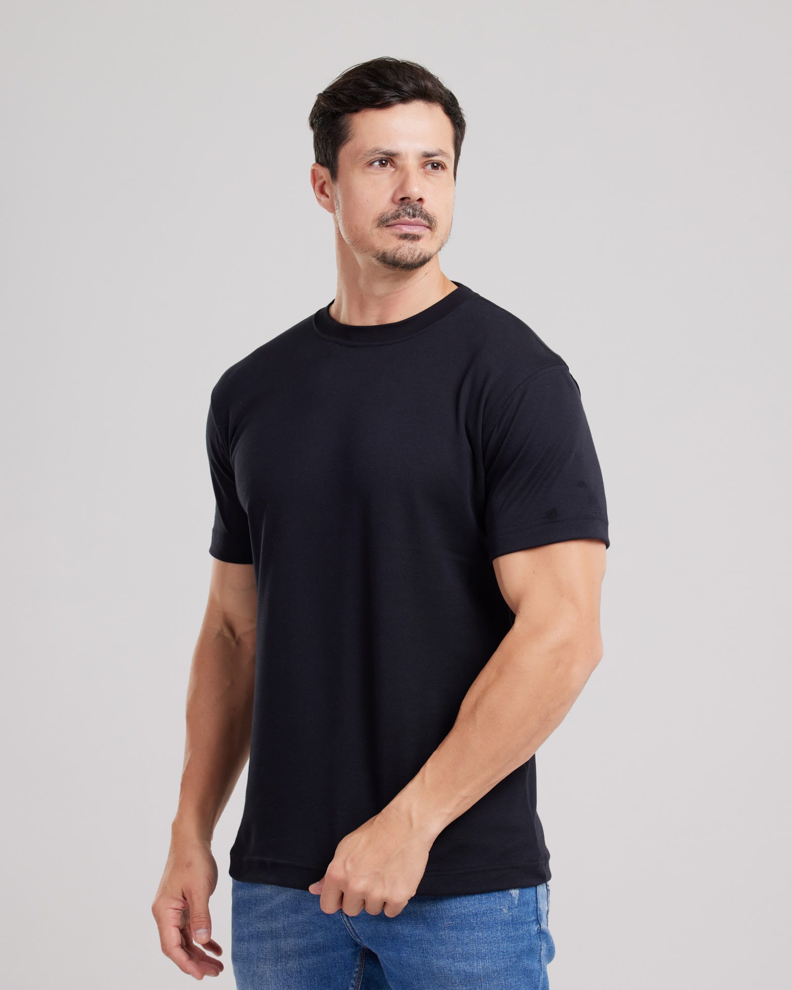 Camiseta Suedine Pima Sensory Regular Fit — Lunfe Têxtil — foto 7