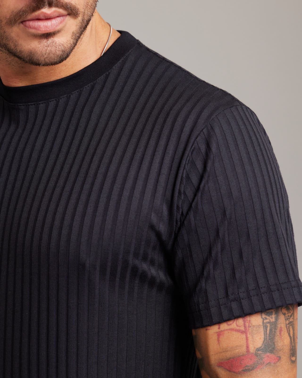 Camiseta Plissé Texture — Lunfe Têxtil — foto 6