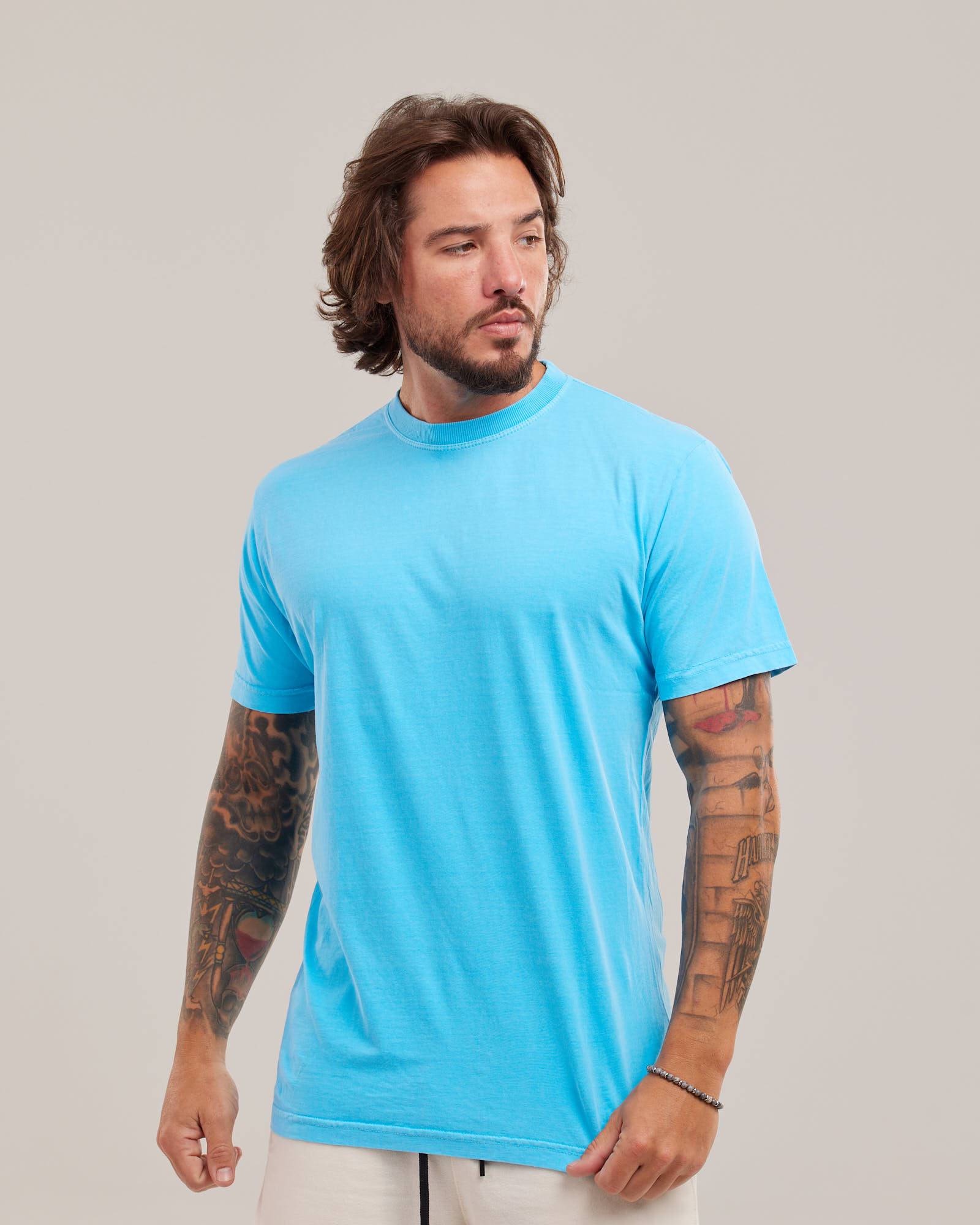 Camiseta Estonada Neon — Lunfe Têxtil — foto 3