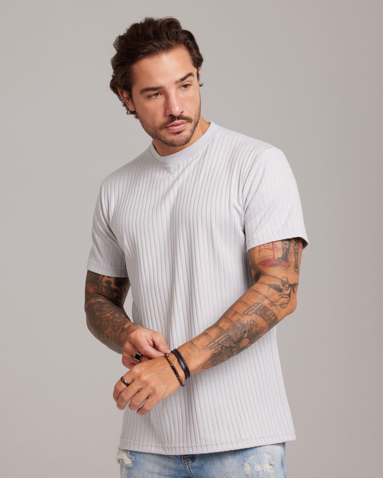 Camiseta Plissé Texture Regular