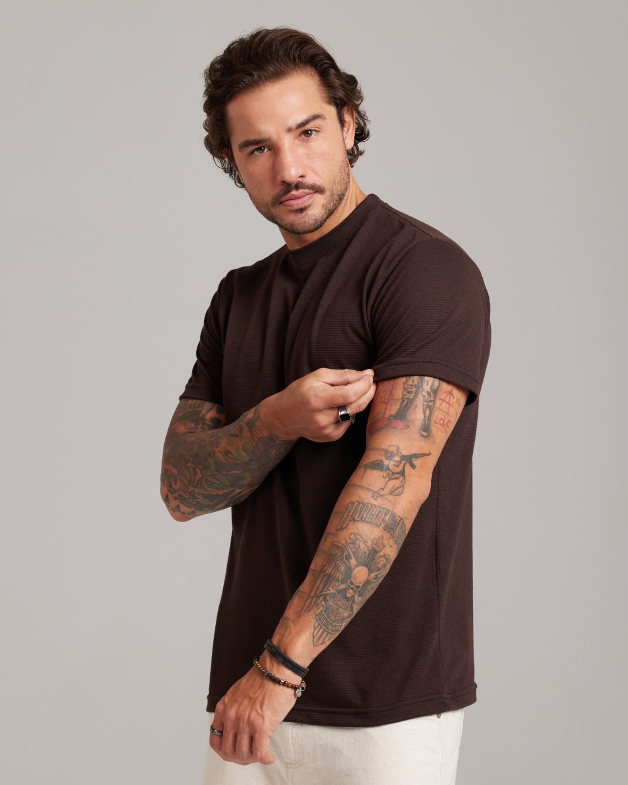 Camiseta Ripple Texture — Lunfe Têxtil — foto 7