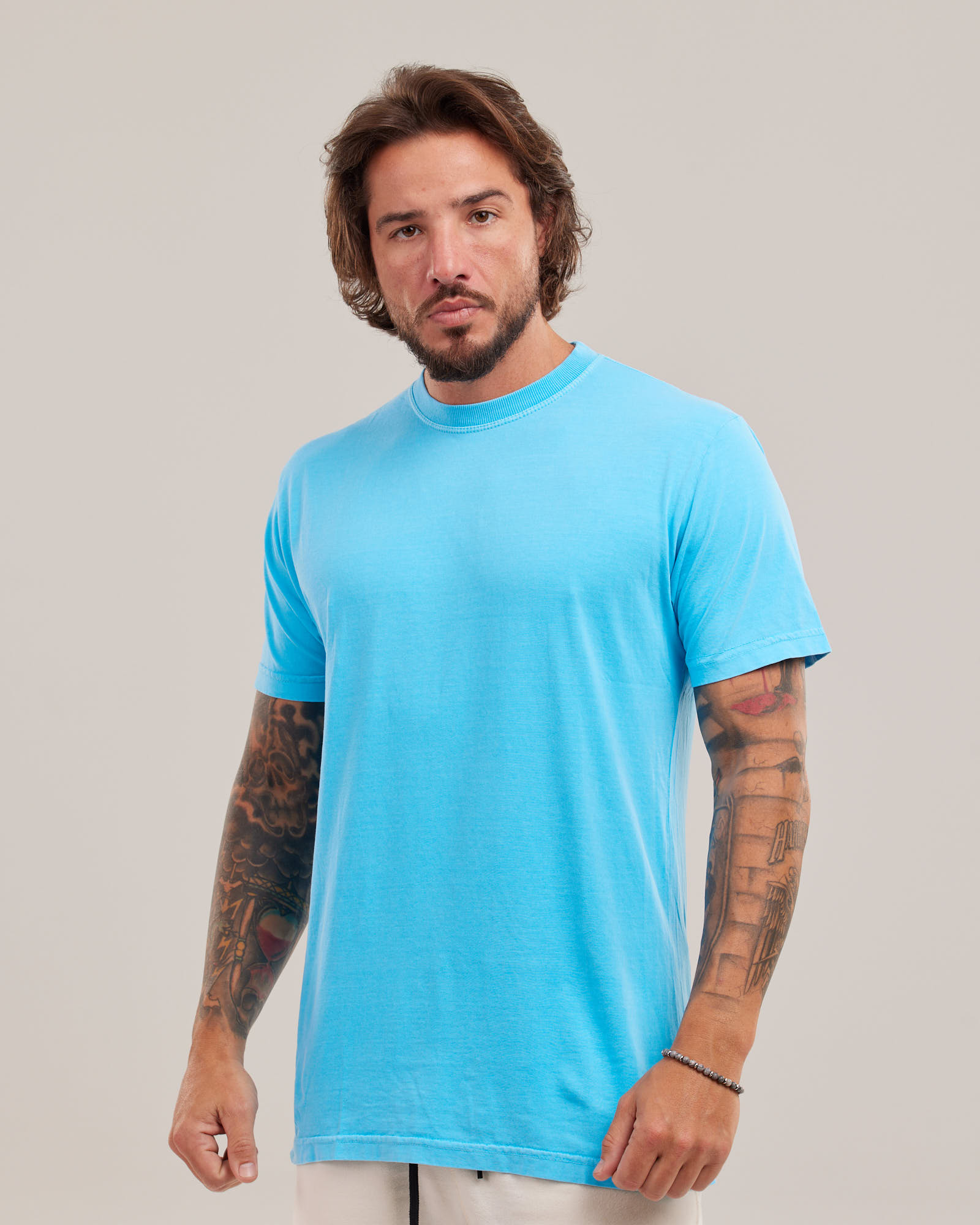Camiseta Estonada Neon — Lunfe Têxtil — foto 5