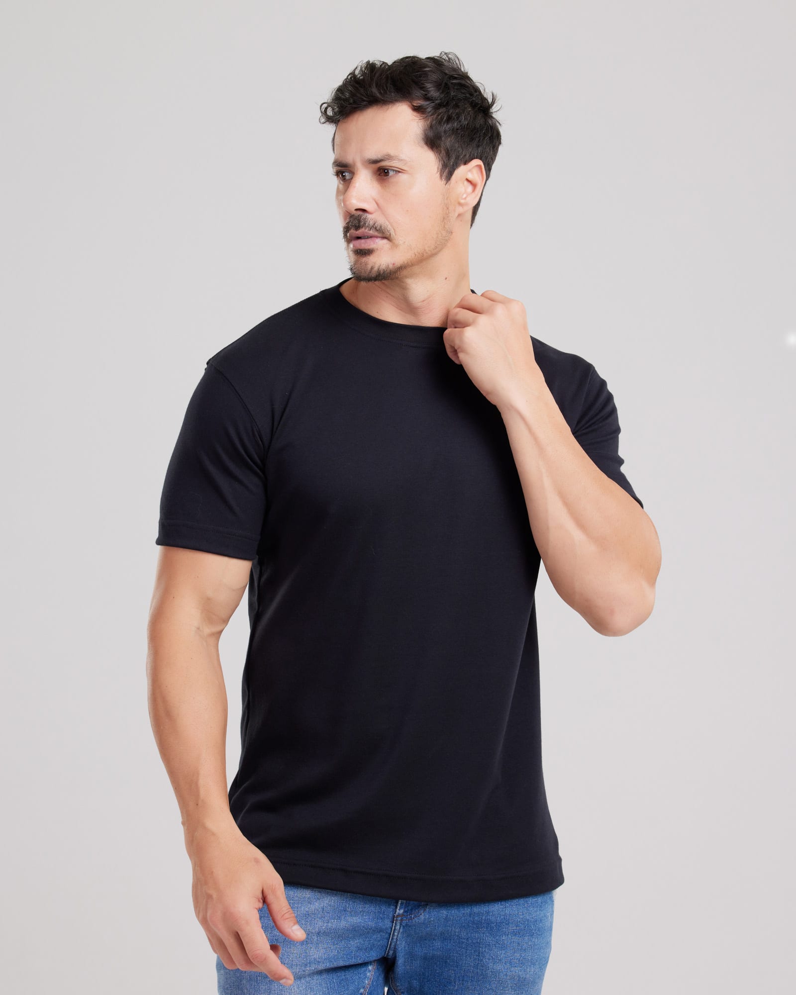 Camiseta Suedine Pima Sensory Regular Fit — Lunfe Têxtil — foto 8