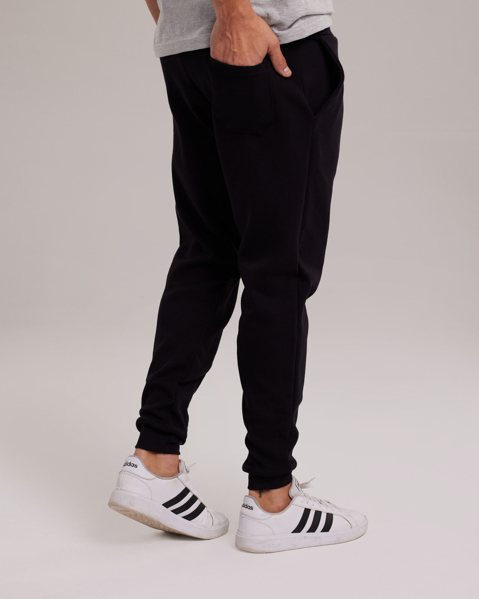 Calça Moletom Básica Flanelada — Lunfe Têxtil — foto 3