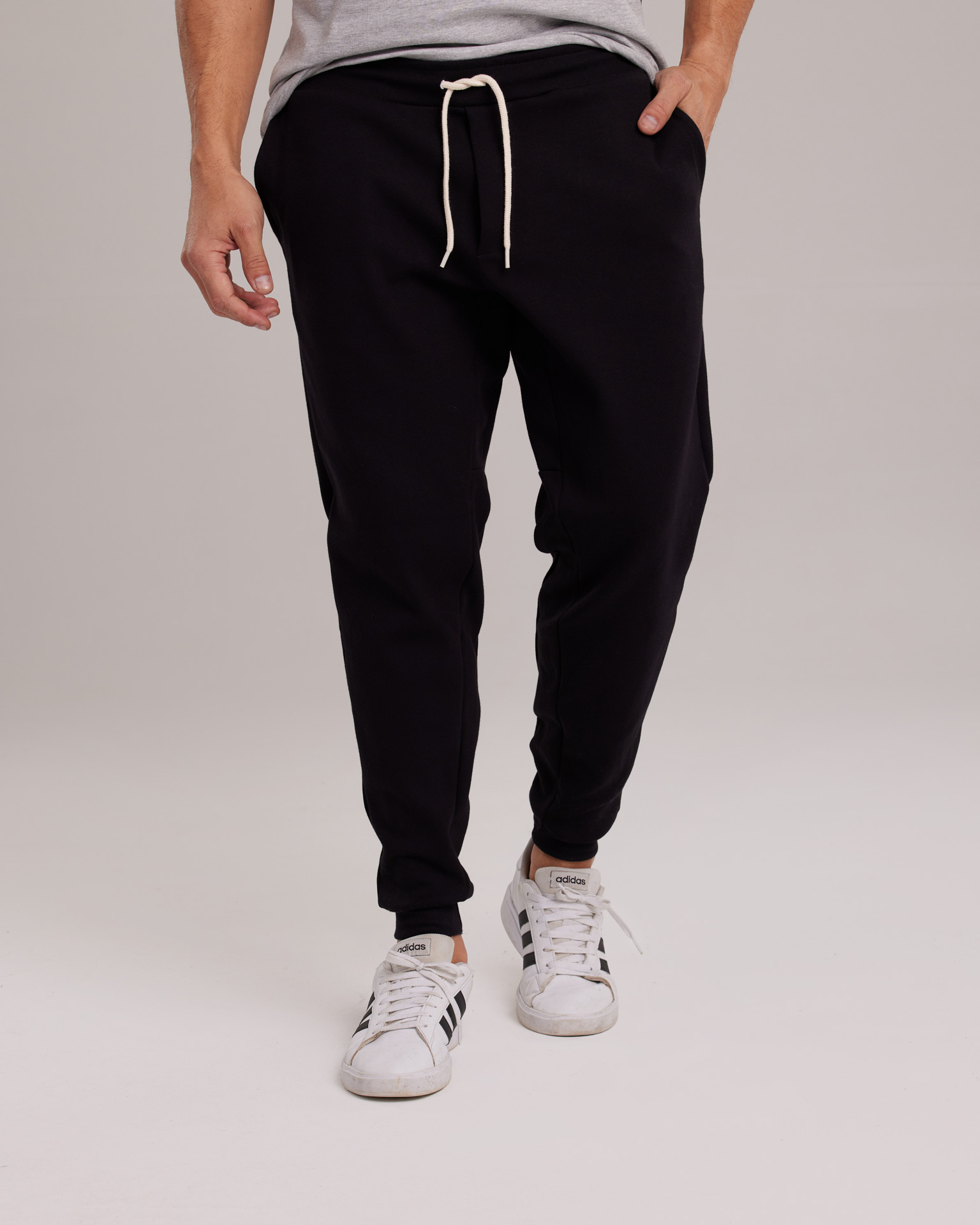 Calça Moletom Básica Flanelada — Lunfe Têxtil — foto 4