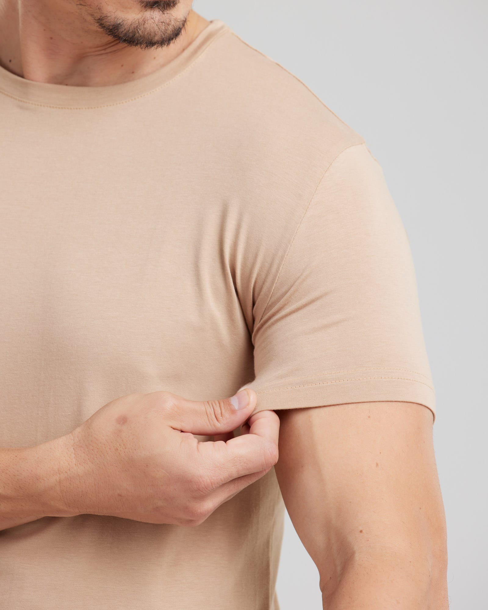Camiseta Cotton Pima Slim Fit — Lunfe Têxtil — foto 4