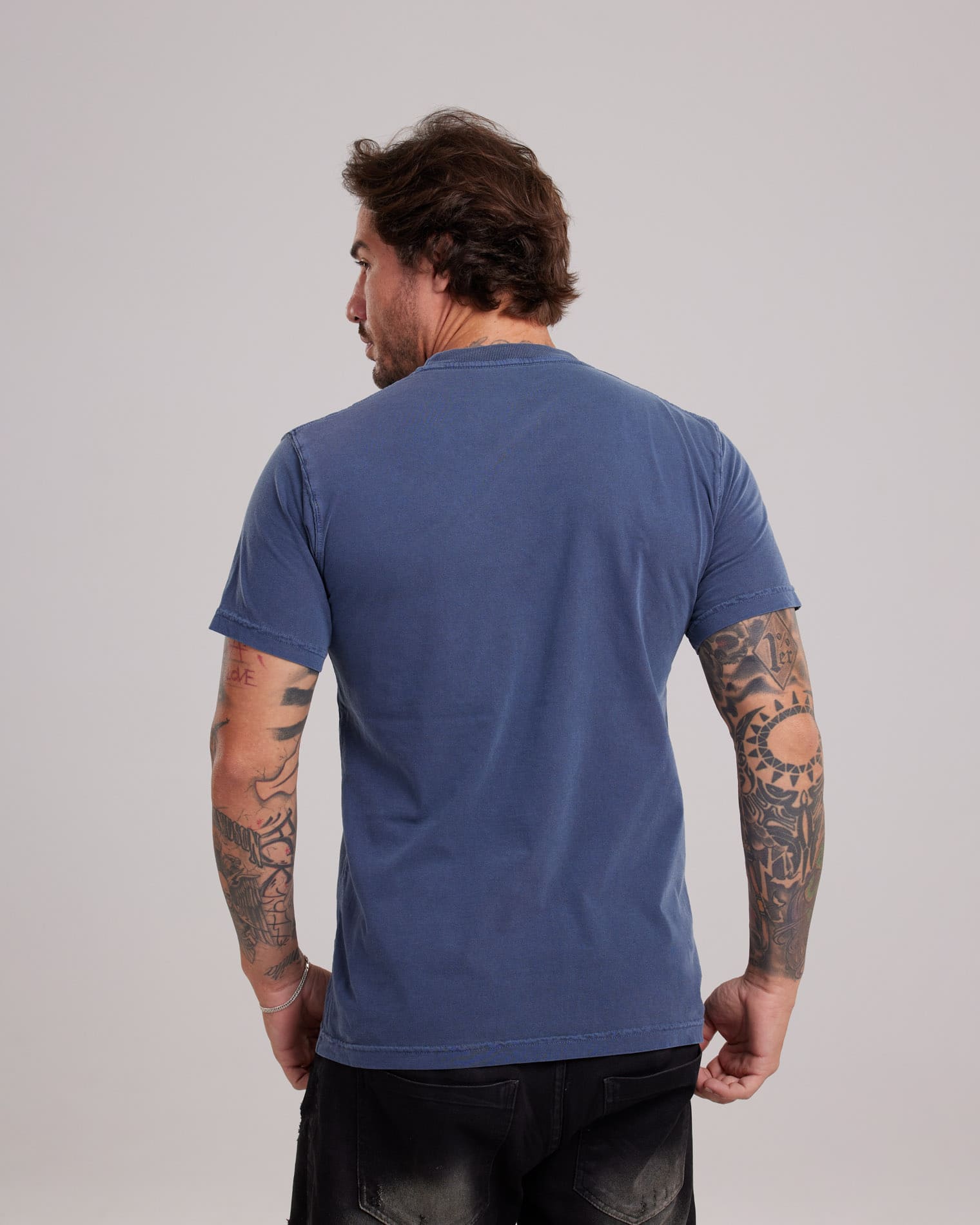 Camiseta Estonada Cores Vibrantes — Lunfe Têxtil — foto 6