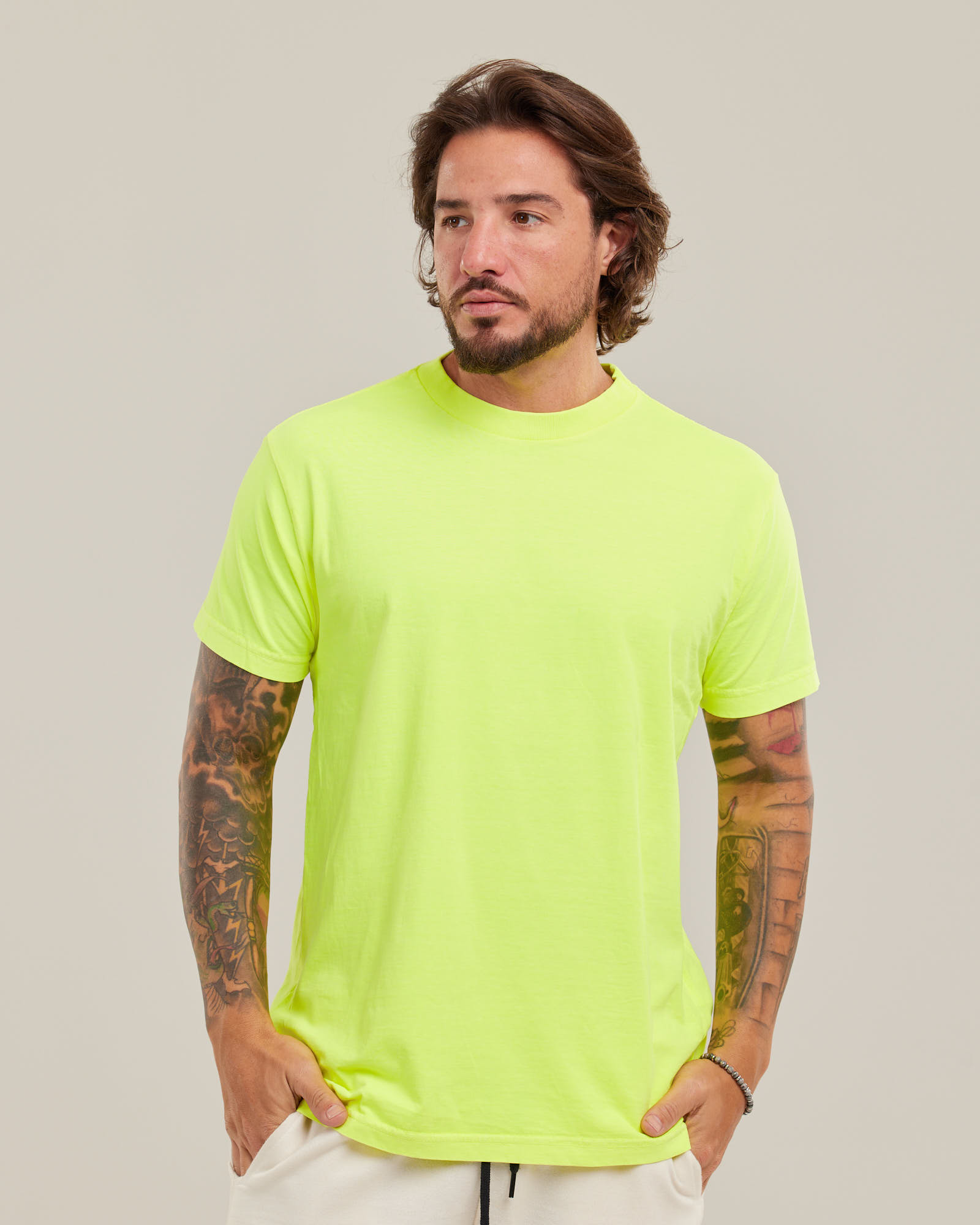 Camiseta Estonada Neon — Lunfe Têxtil — foto 9