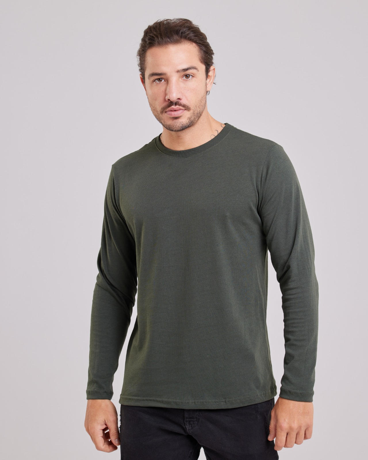 Blusa Manga Longa Básica — Lunfe Têxtil — foto 9