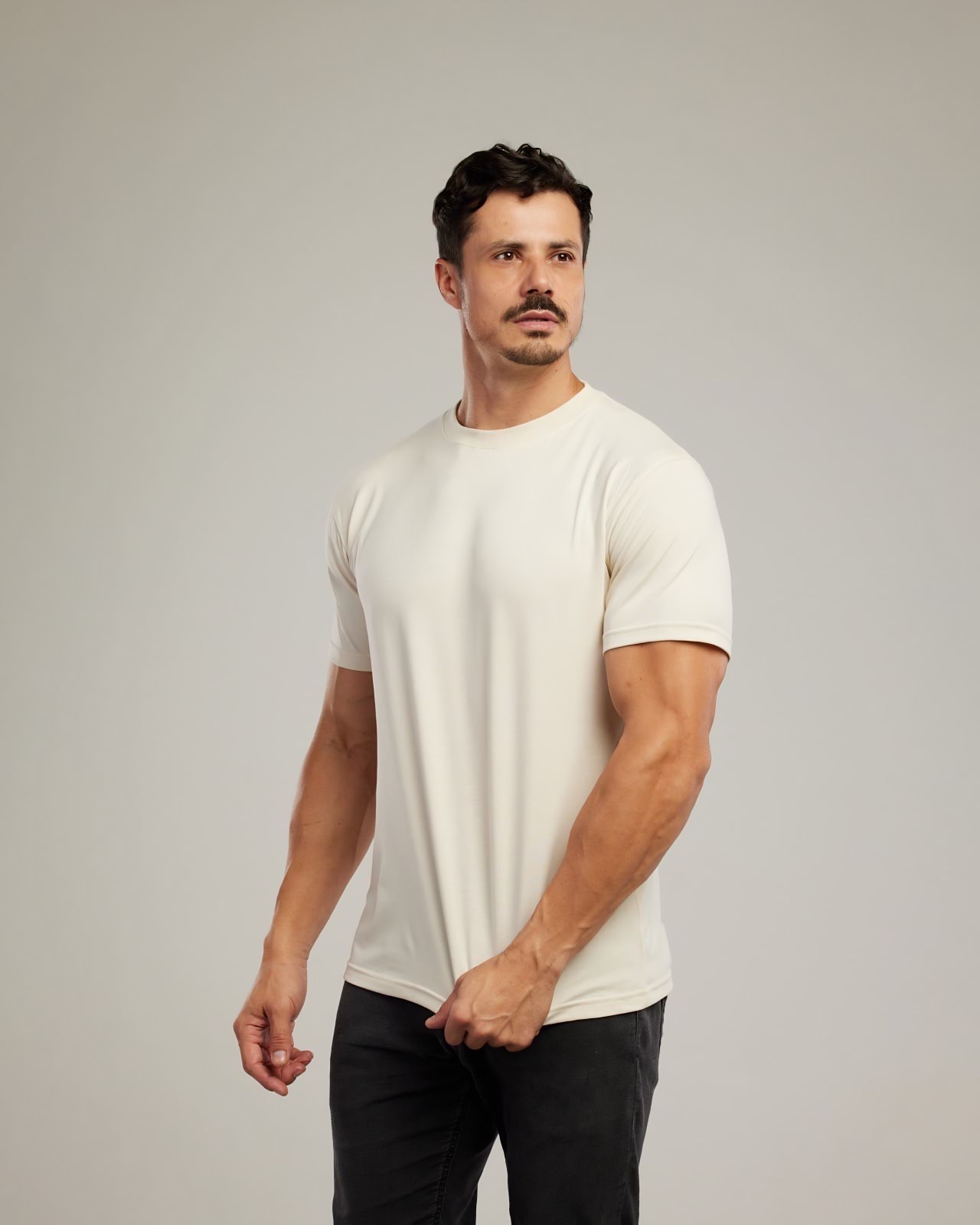 Camiseta Egyptian Cotton 50/1 — Lunfe Têxtil — foto 4