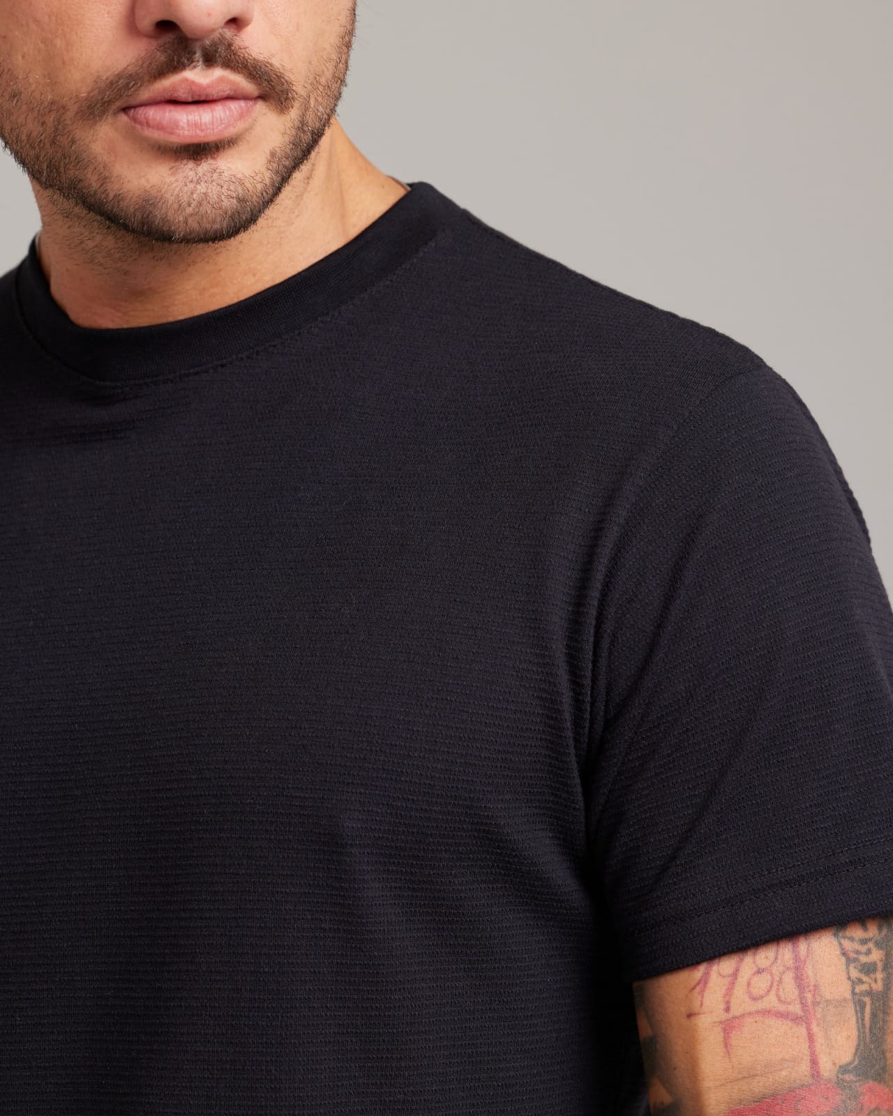 Camiseta Ripple Texture — Lunfe Têxtil — foto 2